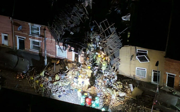 Potężny wybuch zniszczył dom w Nottinghamshire! Mieszkańcy w szoku