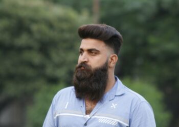 a man with a beard