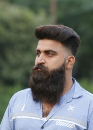a man with a beard